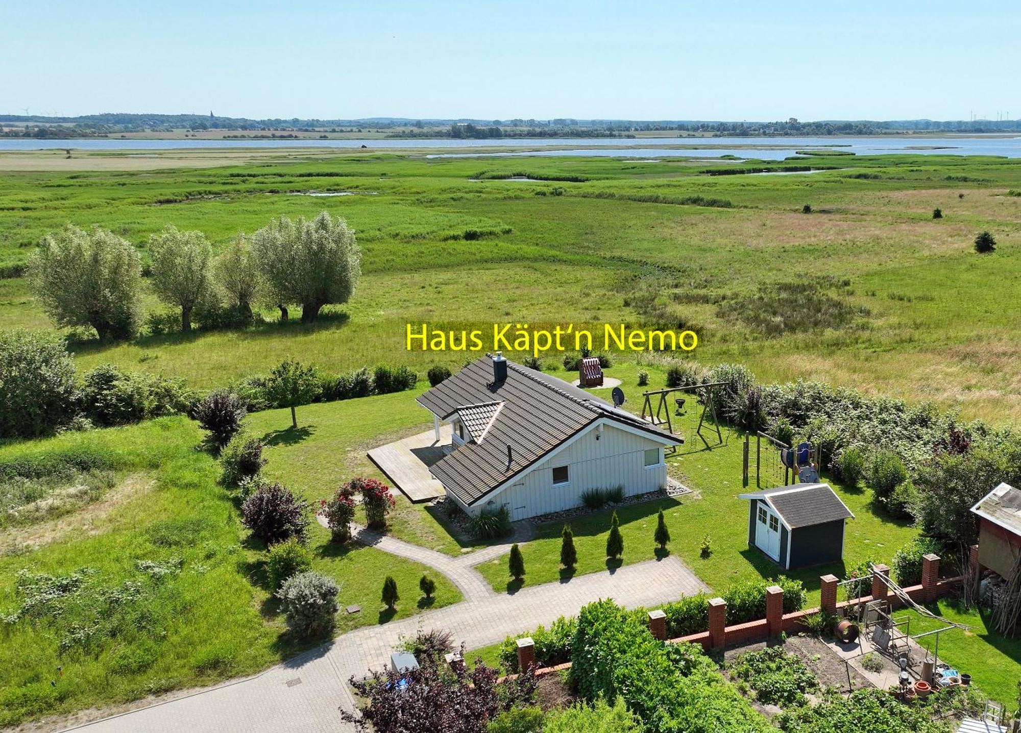 Daenische Ferienhaeuser Am Salzhaff Haus Kaept'N Nemo Insel Poel Exterior photo